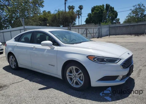 2018 Ford Fusion Se Hybrid из США, поврежденный, VIN 3FA6P0LU3JR171806